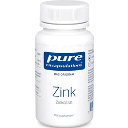 Pure Encapsulations Zink (zinkcitrat) 60 ST