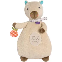 Fehn, Heizkissen, Wärmekissen Capybara, Beige / Braun, 25 cm (25 x 22 cm)