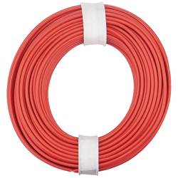 Donau Elektronik 150-010 Litze 1 x 0.50 mm² Rot 10 m
