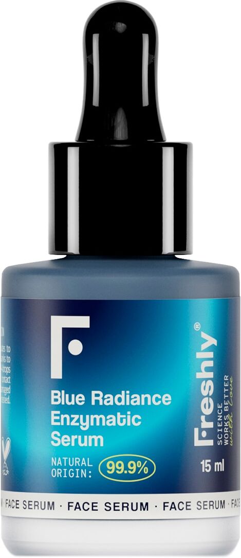 Freshly Cosmetics Sérum exfoliante Blue Radiance Enzymatic Serum 15 ml .