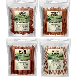WILD FARM MIX 4x500g Hundeleckerli