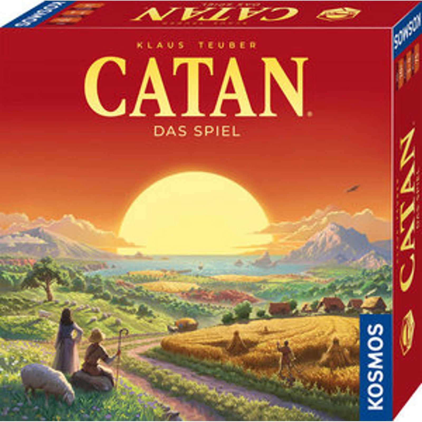 KOSMOS 684655 Catan - De Kolonisten van Catan, Strategisch Bordspel voor 3-4 Spelers vanaf 10 Jaar