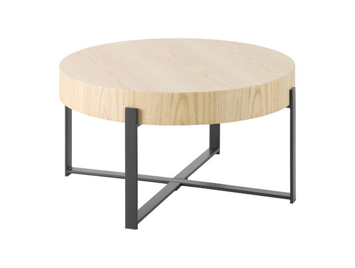 Couchtisch Runner Schwarz/Eiche