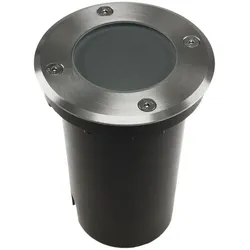 ChiliTec Bodenleuchte "BEL Uni R" ØxT 11x14cm, IP65, GU10 Fassung, rund