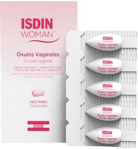 ISDIN Woman Óvulos Vaginais Tratamento e Prevenção de Infeções 7 unidades