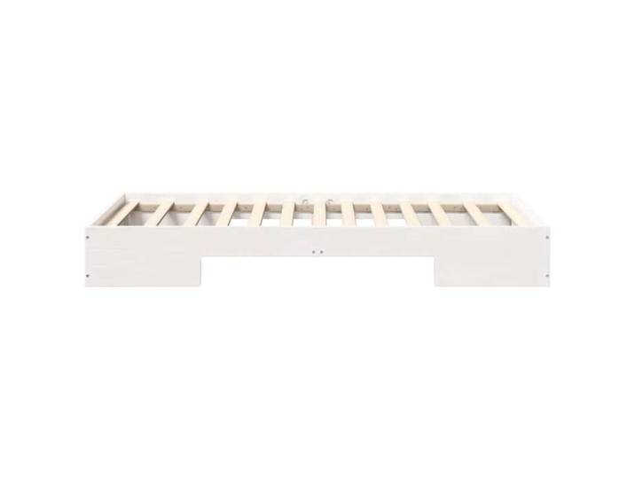 Remise 2026®Structure de lit adulte - single lit - Cadre de lit Blanc - 90x190cm 819 4444874