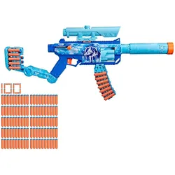 Hasbro Modularer Frost Fusion Blaster mit 130 N1 Darts