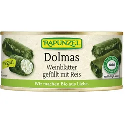 Dolmas Weinblätter gefüllt mit Reis