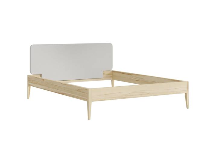 Bett Lund Kernbuche Nature Massivholz 160 x 200 cm - Möbel Konfigurator: Traummöbel individuell zusammenstellen - Bett
