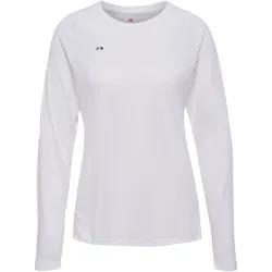 newline Beat langarm Laufshirt Damen 9001 - white S