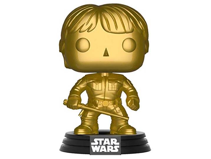 Funko Star Wars: Luke Skywalker Gold Bobble-Head Special Edition