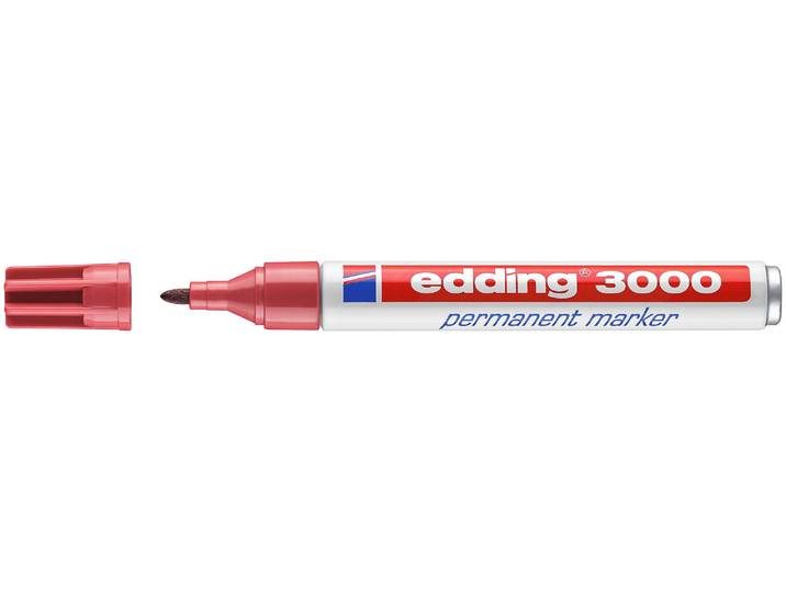 edding Permanentmarker 3000 karminrot