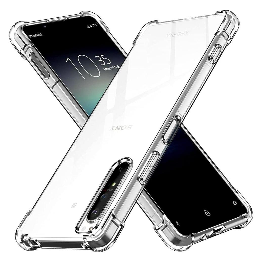 Screenguard Sony Xperia 1 II Hülle Crystal Soft Airbag Bumper (Sony Xperia 1 II) (00031250)