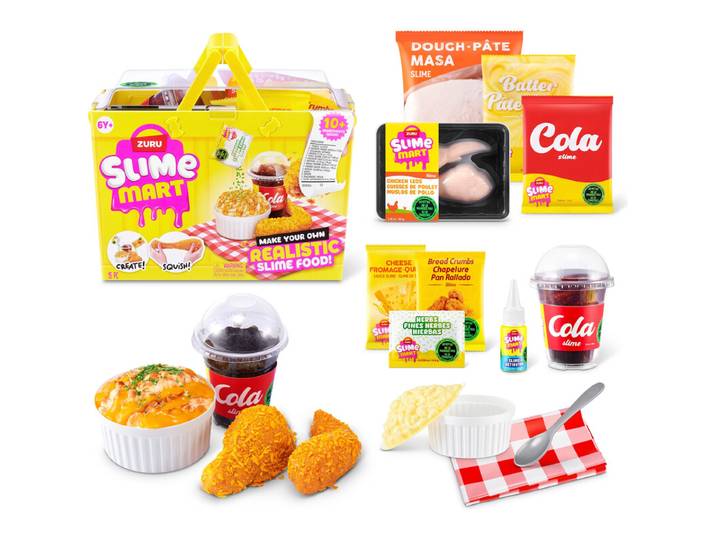 SLIME MART Shopping Basket Fast Food S2