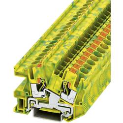 Phoenix Contact 3213966 Installationsschutzleiterklemme 8.2 mm Schnellanschluss Grün, Gelb 1 St.