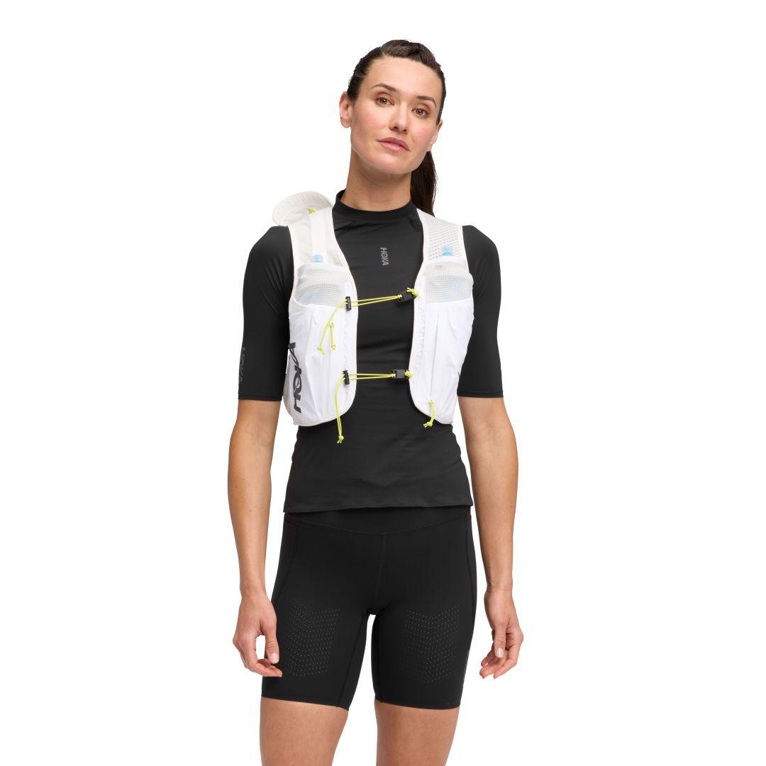 Hoka Unisex Trail Run Vest 10L weiß
