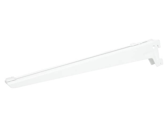 Winkelträger Weiss 391 × 70 × 24 mm max. 55 kg