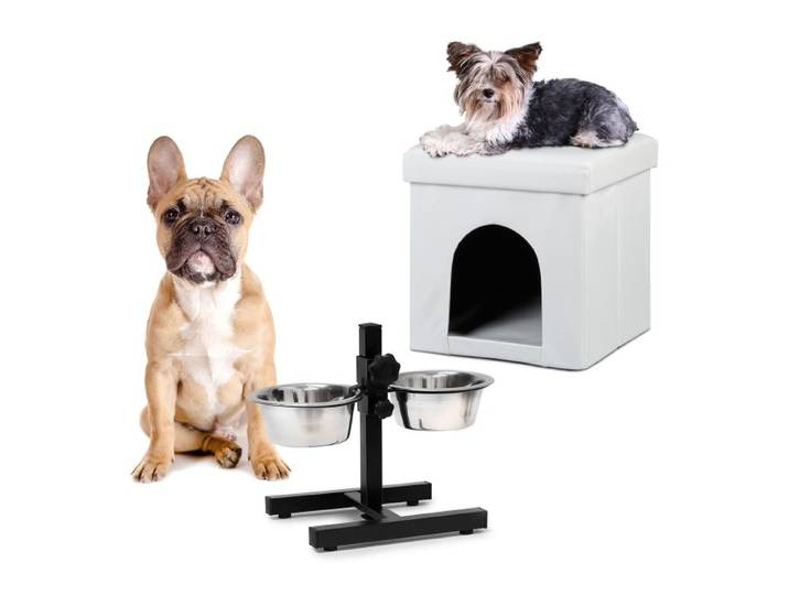Relaxdays ensemble canin 2 pièces