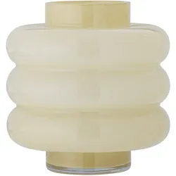 Bloomingville Sahara Vase aus Glas, Ø 21,5xH22 cm
