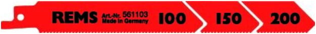 REMS Lame de scie 150-1,4, lot de 5 (561104 R05)
