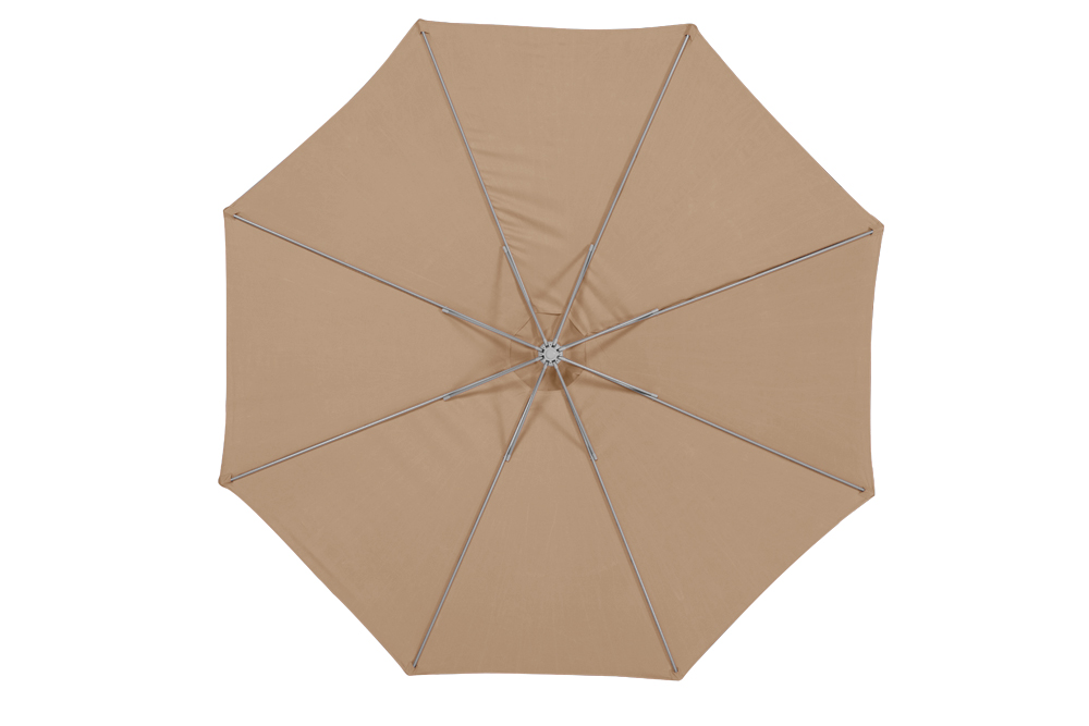 MERXXHANDELS Ampelschirm Ø 300cm Hülle beige Alu/Textil 09223610