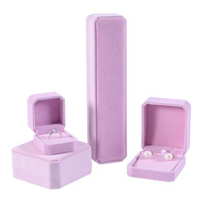 Ring Box Necklace Packaging Organizer, Jewelry Packaging Bulk Gift Box, Earring Holder Necklace Organizer pink pendant Box