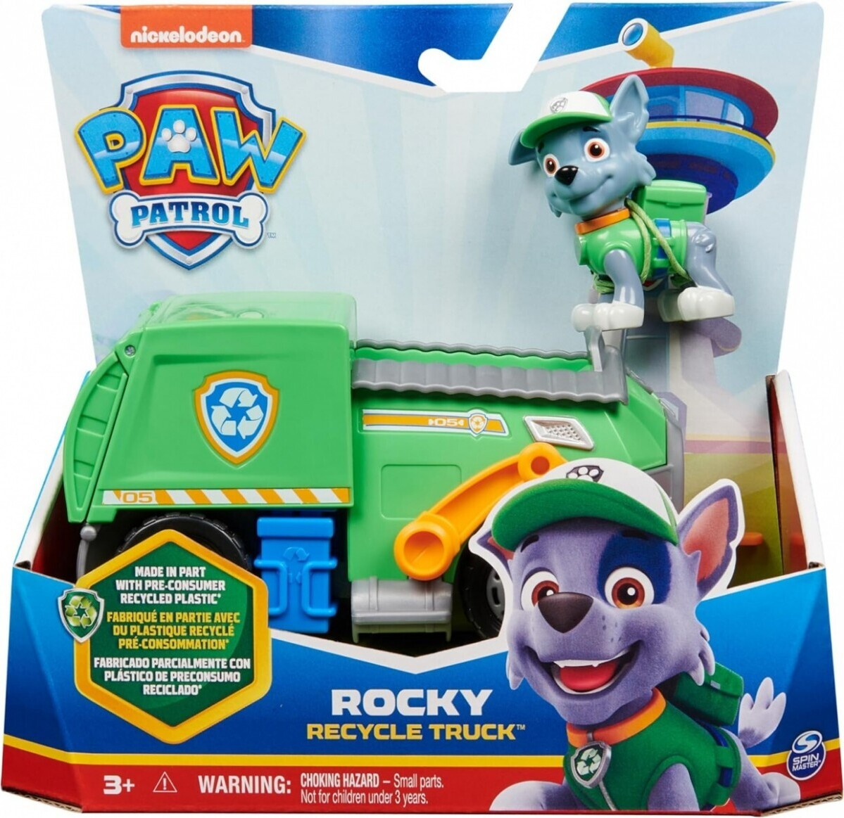 Paw Patrol Rocky basiskransvoertuigen 2024