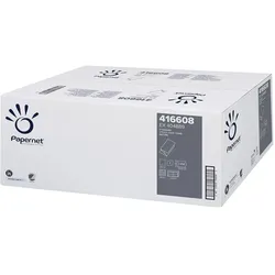 Papernet Falthandtücher 1-lagig ZZ V-Falz Recyclingpapier Natur 24 5x23 cm 20 x 250 Blatt