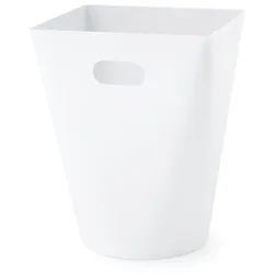 Papierkorb Square Authentics weiß matt, Designer Konstantin Grcic, 27x35x25 cm