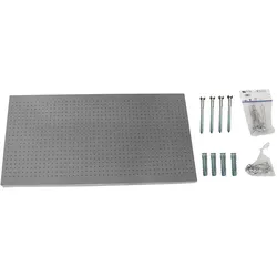 SimonRack Panelclick 900x600 grau + 14 Haken + 3 zubehör -Werkzeugpanel