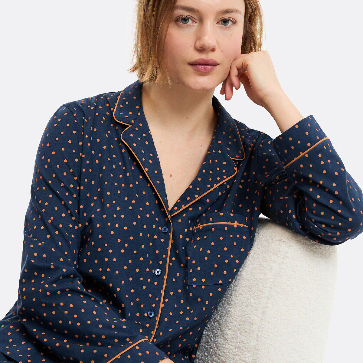 ANNE WEYBURN Pyjama imprimé pois