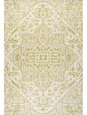 JONATHAN Y Charleston Medallion Indoor/Outdoor Area Rug