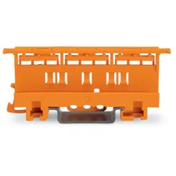 WAGO 221-510 Befestigungsadapter Serie 221 für Hutschiene TS 35 orange