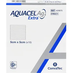 Aquacel Ag Extra 5x5cm 10 ST
