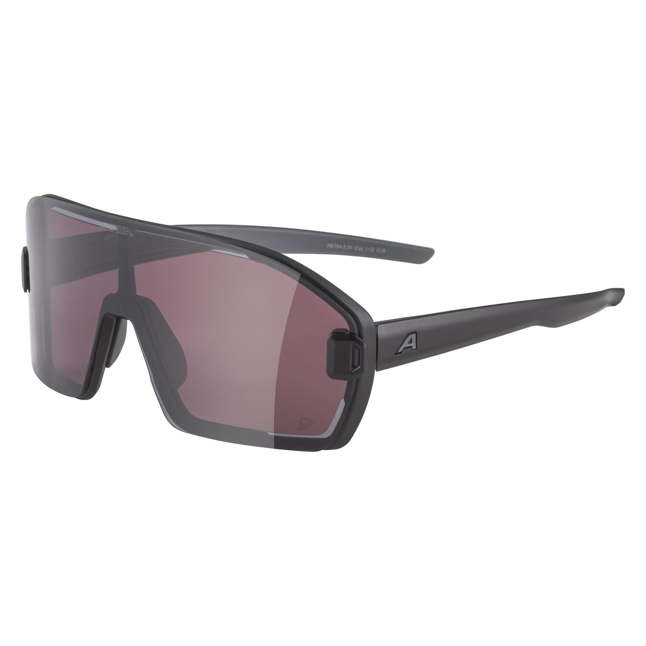 Alpina Bonfire Mag Q+M (Black Matt, Black, Pink) (A8754531)