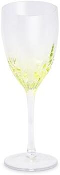 Vivience Optic Wine Glasses with Color Gradient, Set of 6