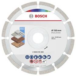 Bosch Accessories 2608615029 2608615029 Diamanttrennscheibe Durchmesser 150 mm Bohrungs-Ø 22.23 mm Beton, Ziegel, Weichgestein 1 St.