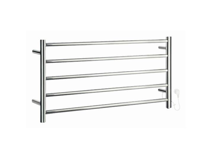 Handtuchtrockner, Edelstahlfarben, Metall, 90 W, 100x48x11.2 cm, Badezimmer, Badezimmerausstattung, Handtuchtrockner