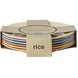 Rice, Kindergeschirr + Kinderbesteck, Melamine Round Dinner Plates