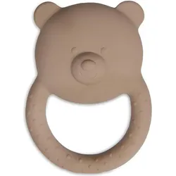 Jollein, Beissring, Beissring Naturkautschuk Teddy Bear Biscuit (0 Monate)