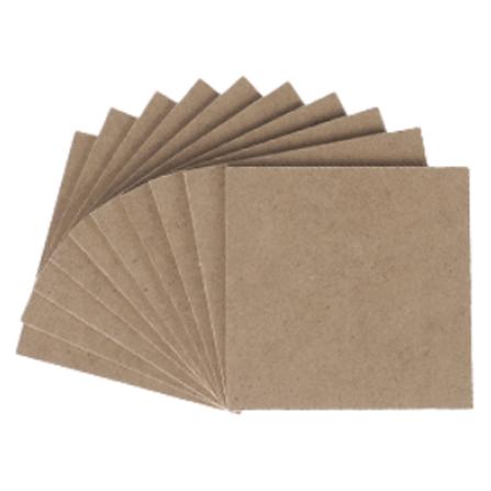 Snapmaker MDF Platten 80x80x3mm 10Stück (Platte) (8580)