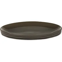 Dune Servierplatte oval, 46 cm, braun