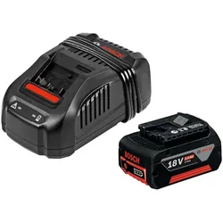 Bosch Professional Zubehör, Werkzeugakku + Ladegerät, Akku-Starter (18 V)