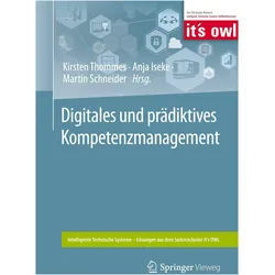 Digitales und prädiktives Kompetenzmanagement, Fachbücher von Anja Iseke, Martin Schneider, Kirsten Thommes