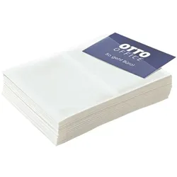 Probeco 100 Selbstklebende Visitenkartenhüllen 105x60 mm transparent, 10.5x6 cm