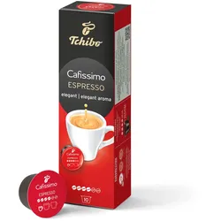 Cafissimo Espresso elegant - 10 Kapseln - Intensität: 4/6