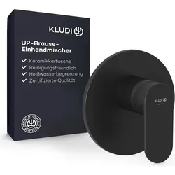 Kludi, Duscharmatur + Badewannenarmatur, X1 Unterputz-Brause-Einhandmischer