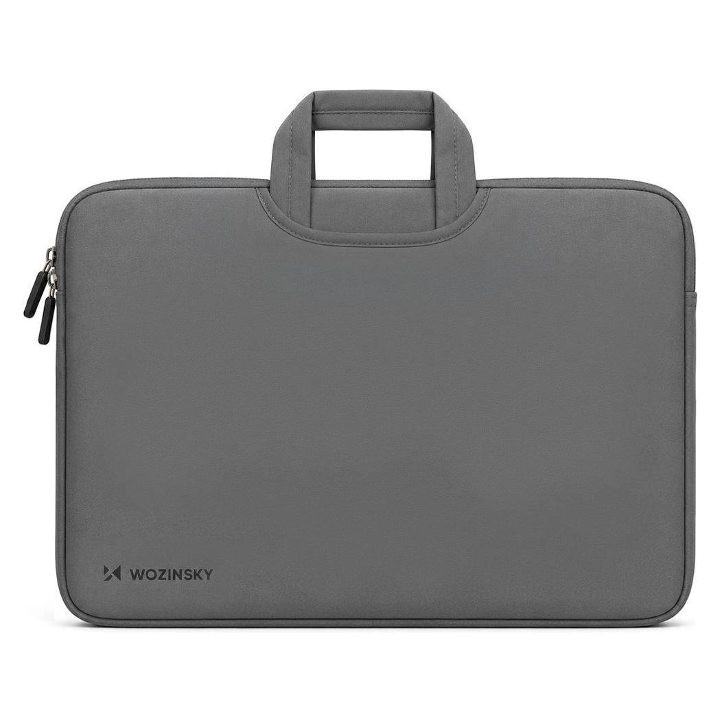 Wozinsky WNT-17G 17,3"-Laptoptasche mit ausziehbarem Neoprengriff - Grau (17.30") (1409315874)