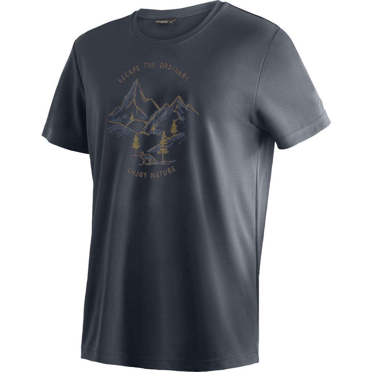 Maier Sports Dieter Print graphite (M10949) S 3005387-M10949-S
