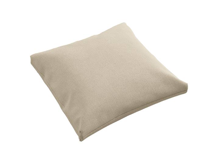 Spitzkissen Beige 50 x 50cm Webstoff Esila